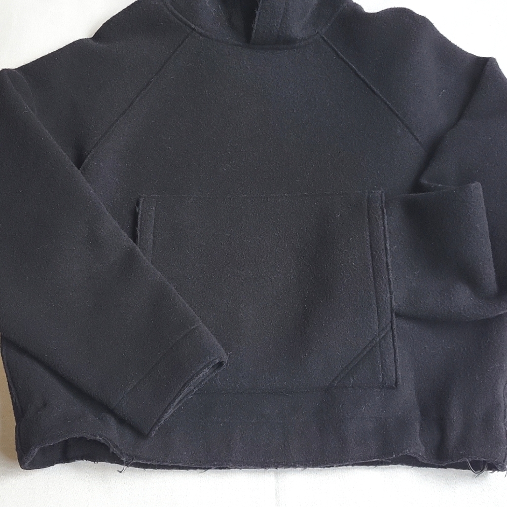 NWT$1290 ARMARIUM MABEL BOXY WOOL HOODIE Oversized Sweatshirt Sz 38 S-M (4-6) - Picture 9 of 16